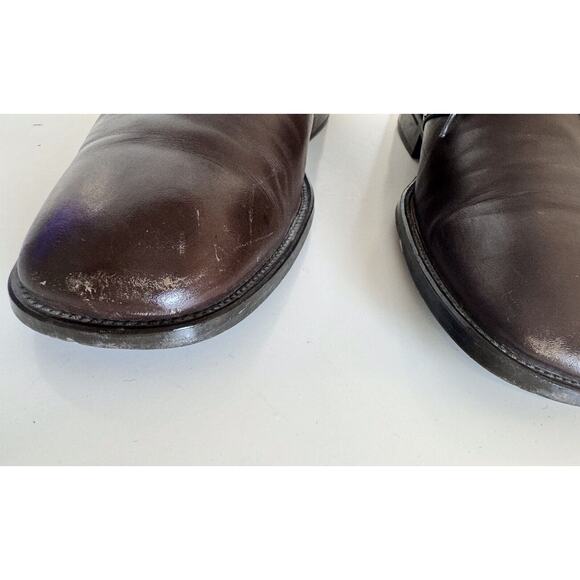 Bachrach Brown Genuine Leather Boots, Size 14, 48-05 - Picture 5 of 16